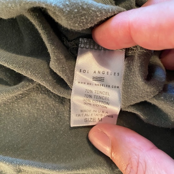 Sol Angeles two button polo, tencel/cotton, good condition! - Picture 5 of 7